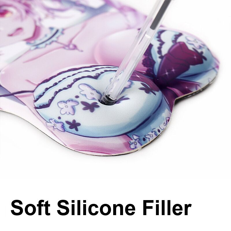 Wrist Rest 3D Soft Gaming Mouse Pad - Obraz 8