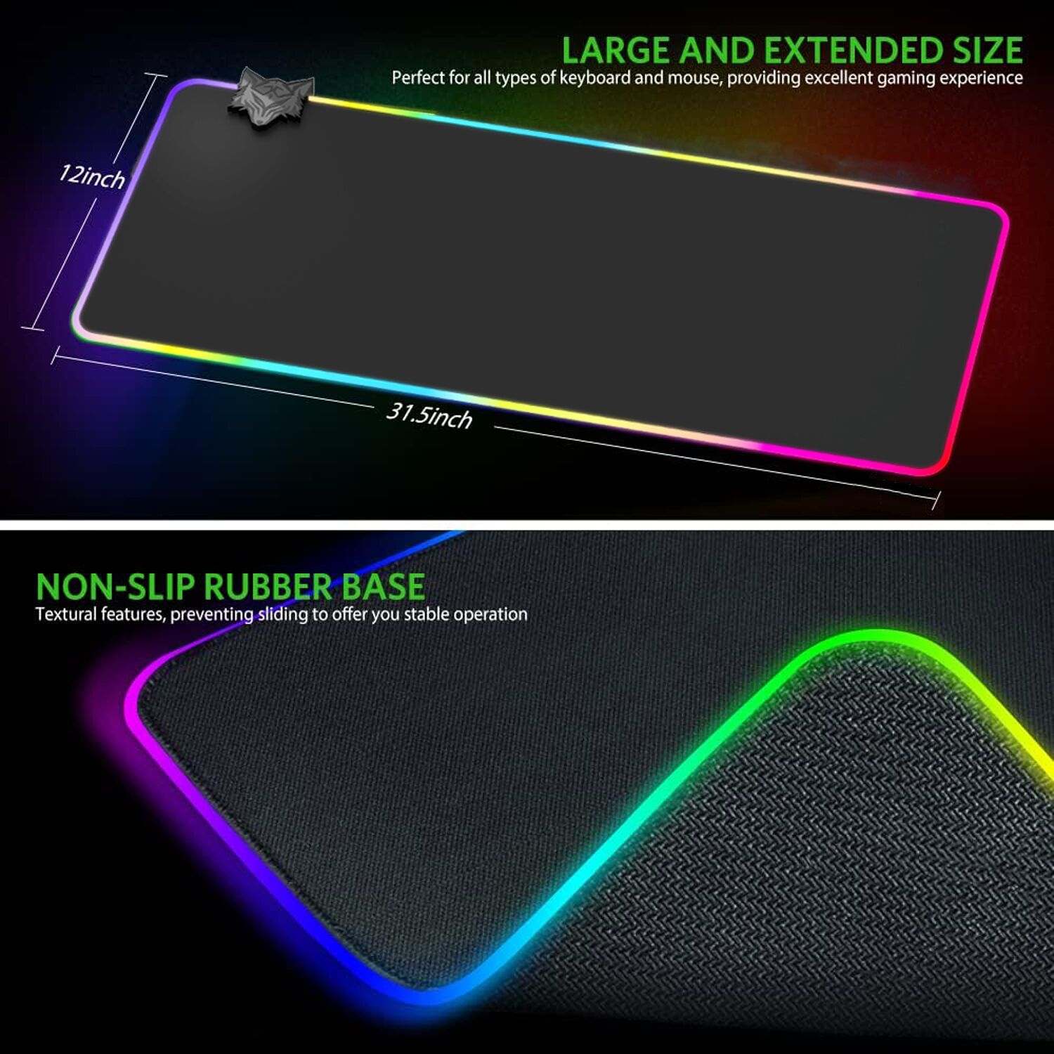 Luminous Mouse Pad Customizable Patterns Manufacturer - Bild 3