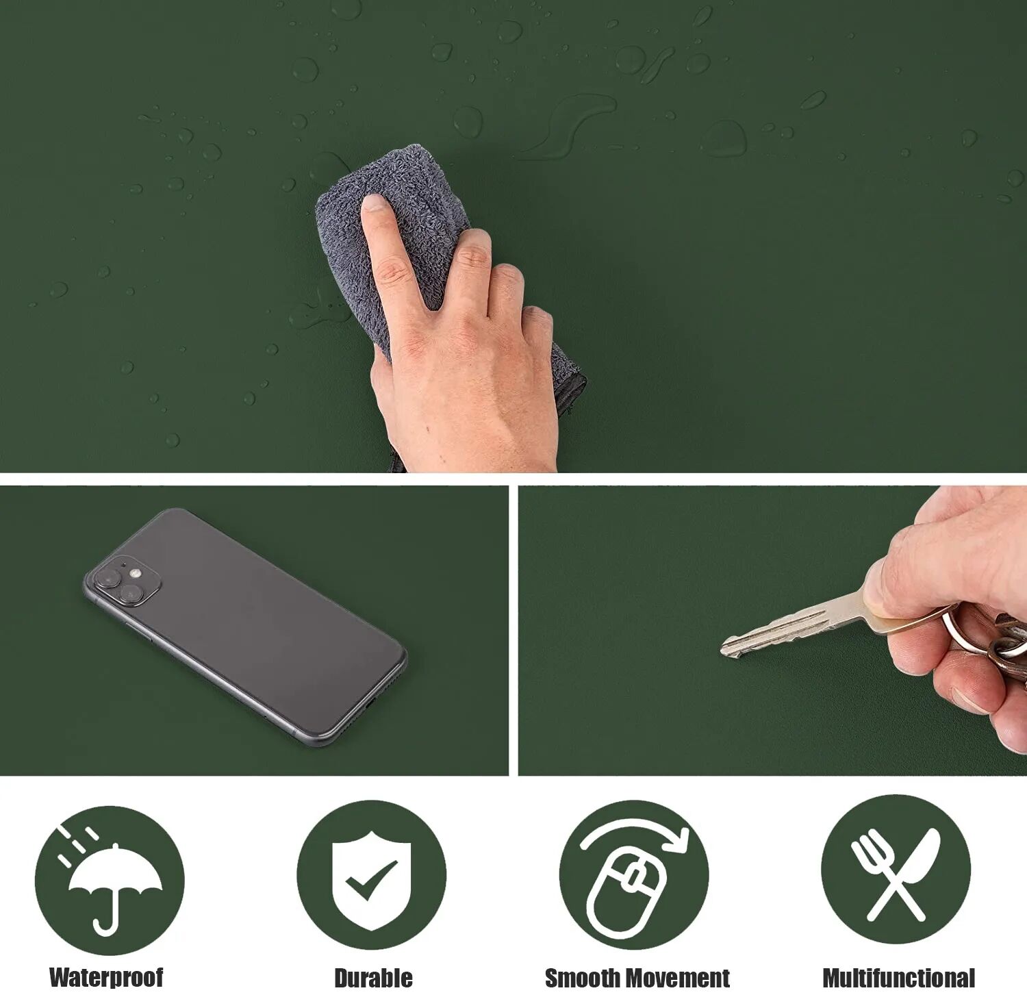 PU Leather Waterproof Mouse Pad Manufacturer - Imagen 8